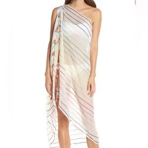 Subtle Luxury NWT 5 in 1 Scarf•Wrap•One-Shoulder•Kimono•Dress